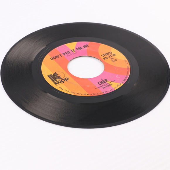 Chér – The Way Of Love / Don't Put It On Me - 45 rpm 7" Record KS-2158 Pinckney - Picture 3 of 8